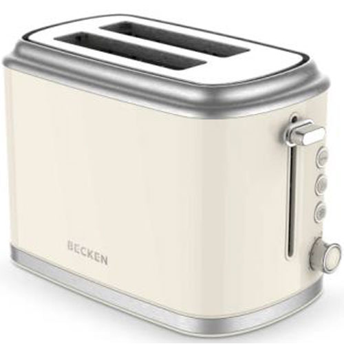 Tostador Becken BT8766CR Crema 2 ranuras