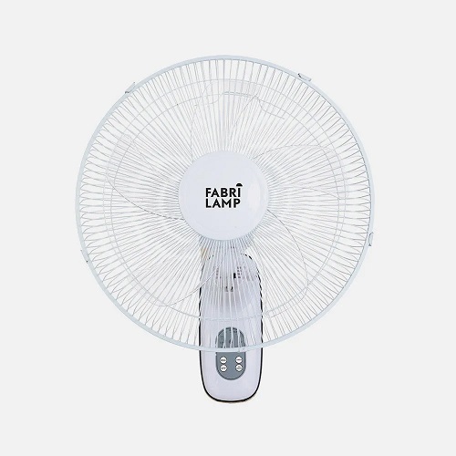 Ventilador de pared Fabrilamp Cuta blanco 184361001