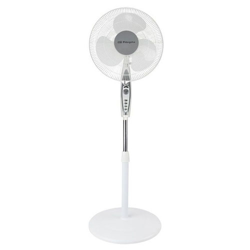 Ventilador de pie Orbegozo SF0147 3 velocidades 50W blanco
