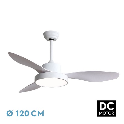 Ventilador de techo Fabrilamp Hayate Blanco 128591301